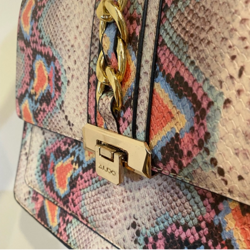 Aldo Python Hand Bag - Picture 4 of 4